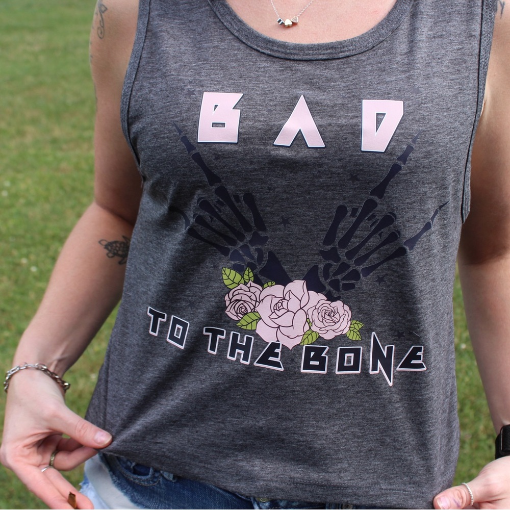 This Design On Any Gray Or White Tshirt Or TankTop